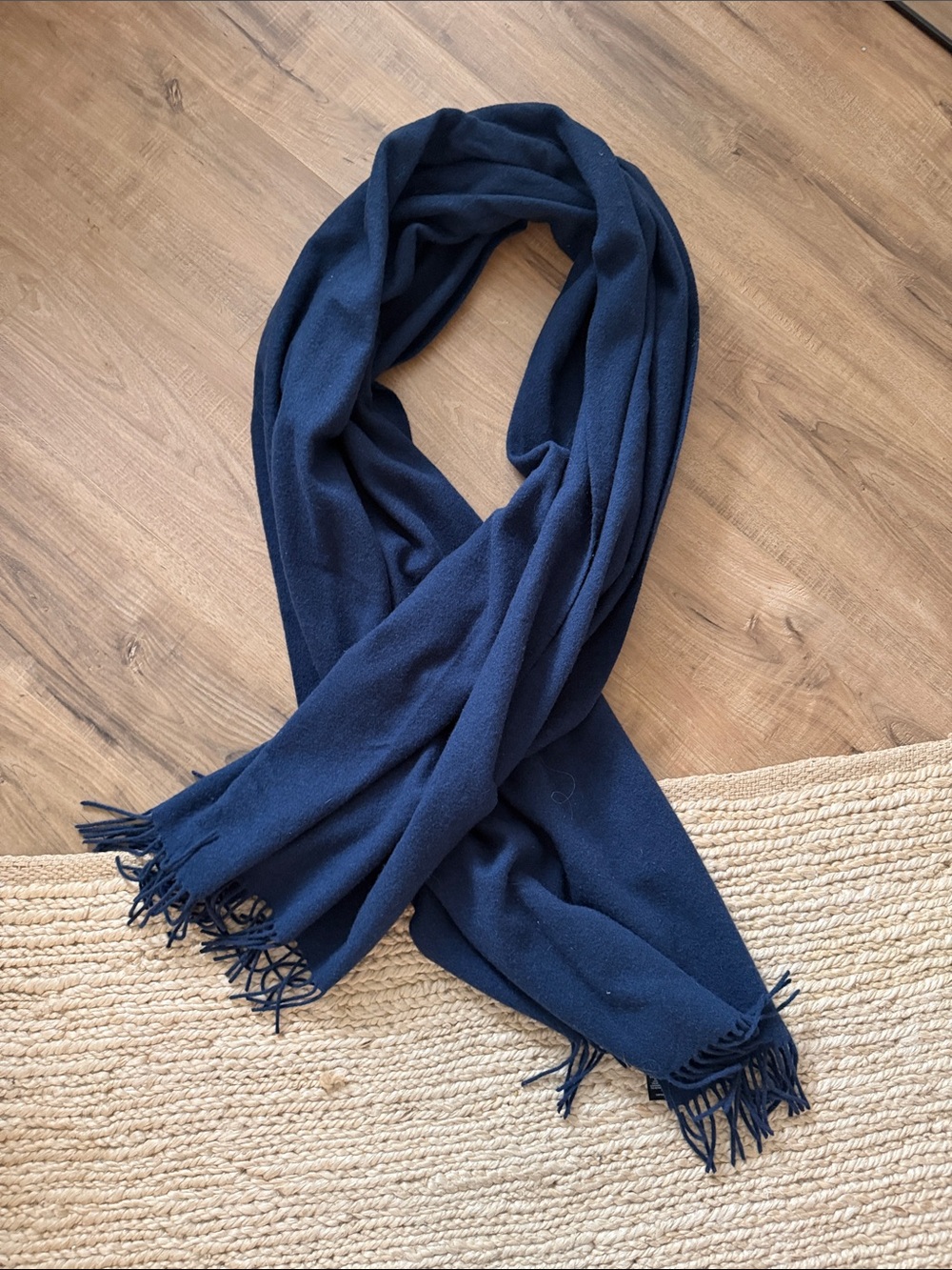 Classic Navy Scarf
